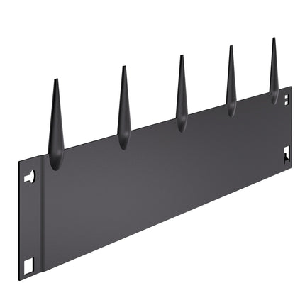 Plieniniai vejos atitvarai VEVOR ZY-39X5-5Black, 5 vnt. rinkinys