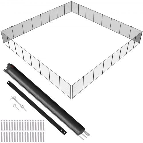 Baseino tvora VEVOR NLSSHL496, 1,21 x 29,26 m