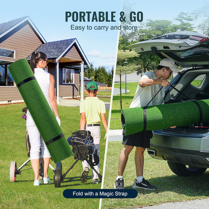 Golfo smūgiavimo kilimėlis VEVOR GP150504, 152 x 122 cm