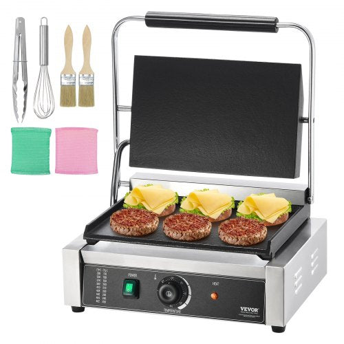 Kontaktinis grilis VEVOR HT-812, 2200 W
