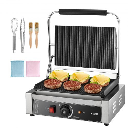 Profesionalus kontaktinis grilis VEVOR YS-812B-EU, 2200 W