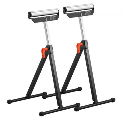 Atraminis stovas su ritinėliu VEVOR YH-RS004 (2 vnt.), 61 kg keliamoji galia
