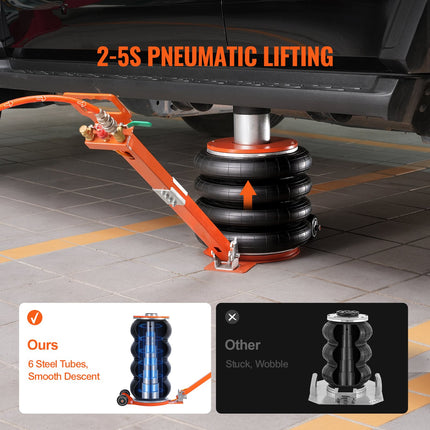 Pneumatinis domkratas VEVOR ZG-I+, 6 tonos