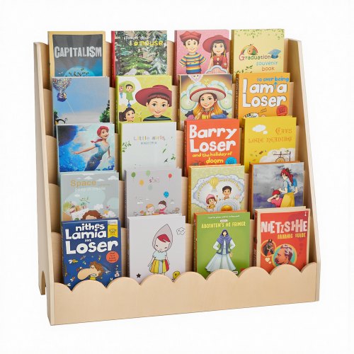 Montessori lentyna vaikams VEVOR ZD-25A08, 5 skyriai
