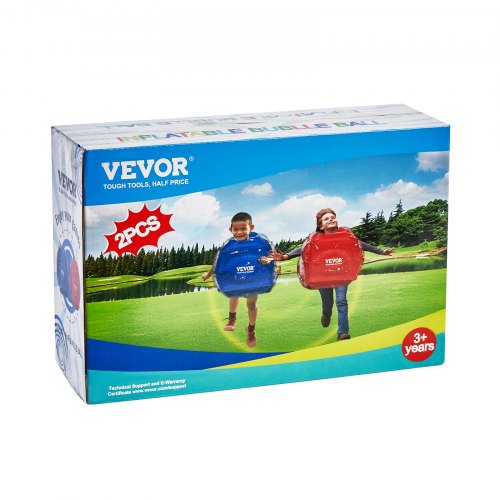 Pripučiami bamperio kamuoliai VEVOR 86001, 0,6 m skersmens
