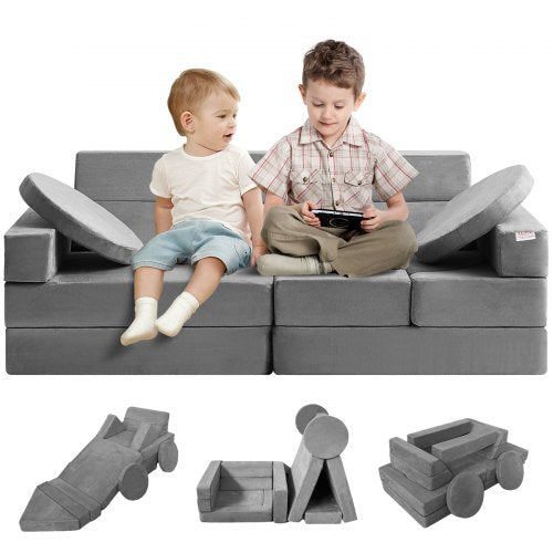Modulinė vaikiška sofa VEVOR ETW001-11, 15 dalių