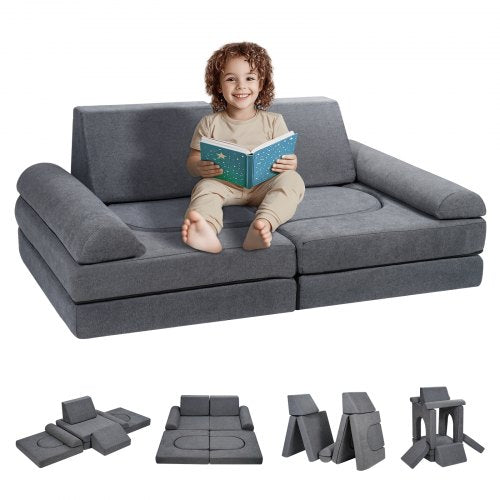 Modulinė vaikiška sofa VEVOR ETDST010, 10 dalių