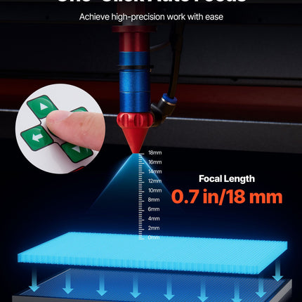 CO2 lazerinės graviravimo ir pjovimo staklės VEVOR SH-1490, 130W