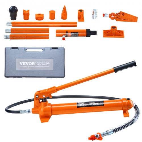 Hidraulinis kėliklis kėbulo lyginimui VEVOR 10T maintenance jack, 10 tonų galia