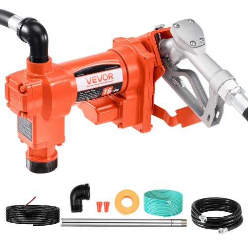 Kuro perpylimo siurblys VEVOR 12V, 61 l/min