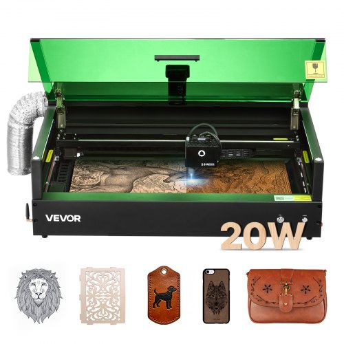 Lazerinės graviravimo staklės VEVOR P3 Pro, 20W