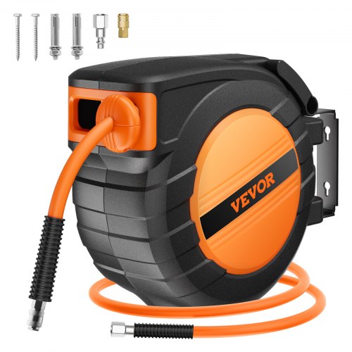 Automatinė oro žarnos ritė VEVOR NWA-J15, 15,24 m