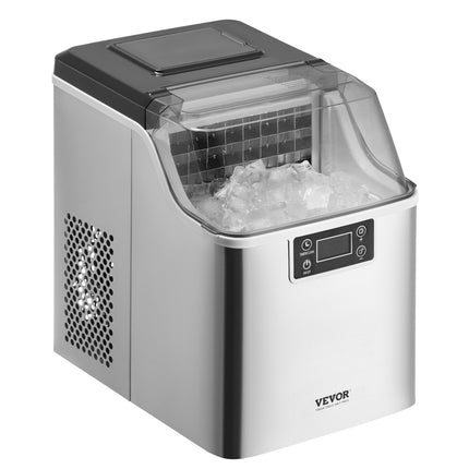 Stalinis ledo gaminimo aparatas VEVOR HZB-20AF/S, 20 kg per parą