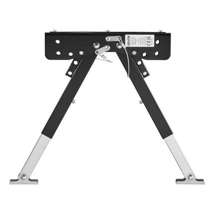 Namelio ant ratų laiptelio stabilizatorius VEVOR YC25004, reguliuojamas aukštis 76,2–381 mm