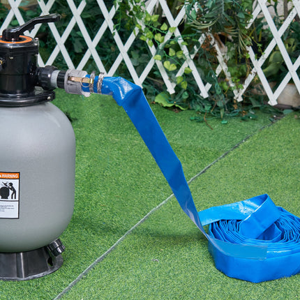Baseino vandens išleidimo žarna VEVOR wfctsl-07.in2ft500036LB, 51 mm x 15,24 m
