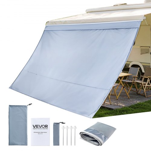 Kemperio markizės užuolaida VEVOR E1-S, 2 x 3,3 m