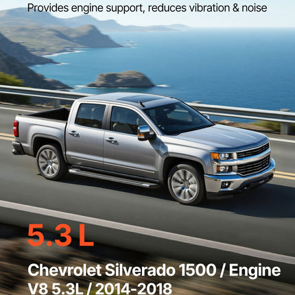 Variklio pagalvių komplektas VEVOR TZ0108, Chevrolet Silverado 1500 (2014–2018)