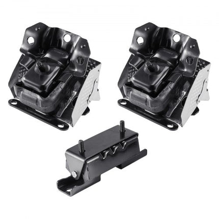 Variklio ir pavarų dėžės pagalvių komplektas VEVOR TZ0066, 3 vnt.
