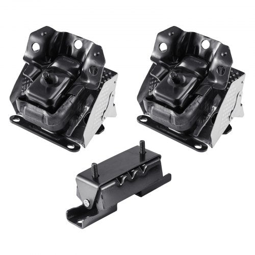 Variklio ir pavarų dėžės pagalvių komplektas VEVOR TZ0066, 3 vnt.