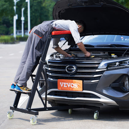 Aukštas automobilių remonto gultas VEVOR I-B, 181 kg keliamoji galia