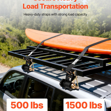 Kopėčių laikiklio tvirtinimo diržai VEVOR FCSLS3801-8, 226,8 kg apkrova