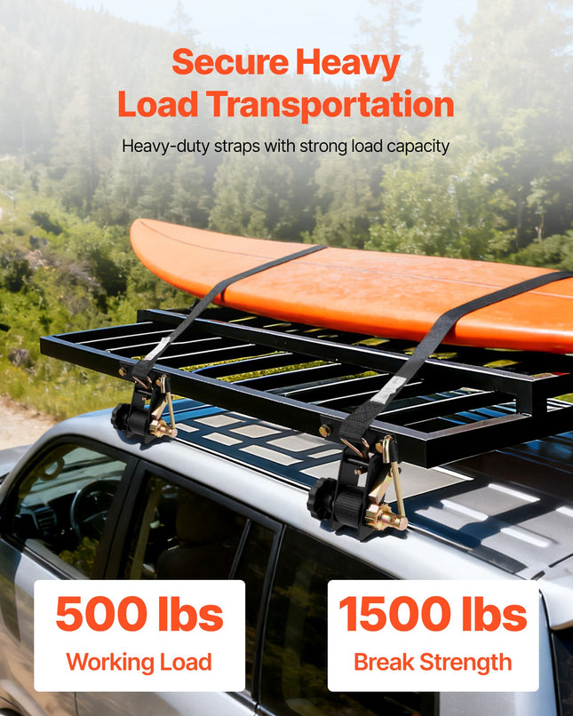 Kopėčių laikiklio tvirtinimo diržai VEVOR FCSLS3801-8, 226,8 kg apkrova