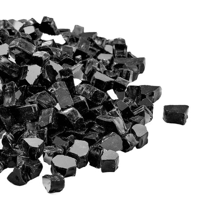 Dekoratyvinis ugnies duobių stiklas VEVOR BJTL-BLK20, 9 kg