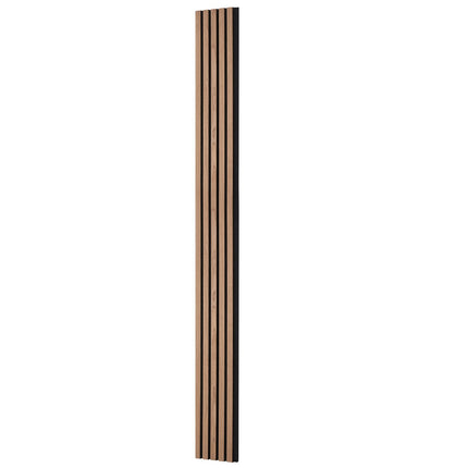 Akustinės medžio tašelių sienų panelės VEVOR LYW8292C2402, 2400x200 mm