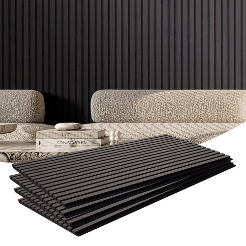 Akustinės medžio tašelių panelės VEVOR LYB8210C1206, 60x120 cm
