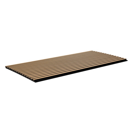 Akustinės medžio lentjuosčių sienų panelės VEVOR LYY8438S1206, 60x120 cm