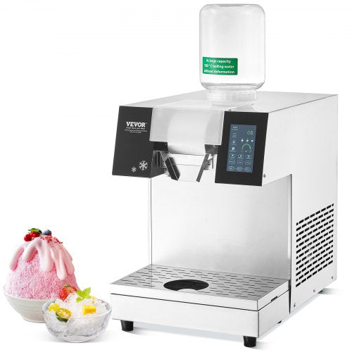 Pramoninis snaigių ledo gaminimo aparatas VEVOR QLX230F10-1, 230 kg/24h