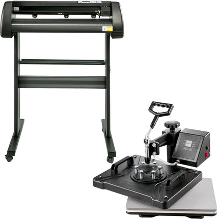 Termopresas ir vinilo pjoviklis VEVOR 5-in-1, 38x29 cm ir 870 mm