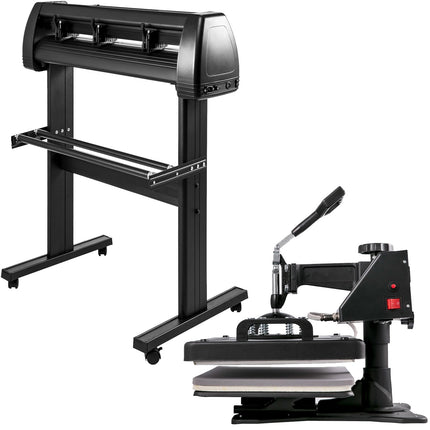 Termopresas ir vinilo pjoviklis VEVOR 5-in-1, 38x29 cm ir 870 mm