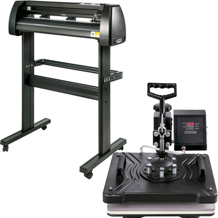 Termopresas ir vinilo pjoviklis VEVOR 5-in-1, 38x29 cm ir 870 mm