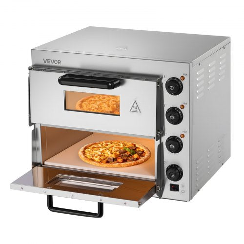 Elektrinė picų krosnis VEVOR FY-EP-2, 40,6 cm picoms