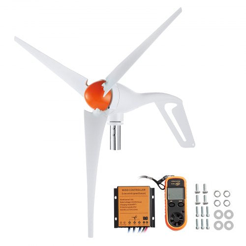 Vėjo jėgainės komplektas VEVOR 500W, 12V