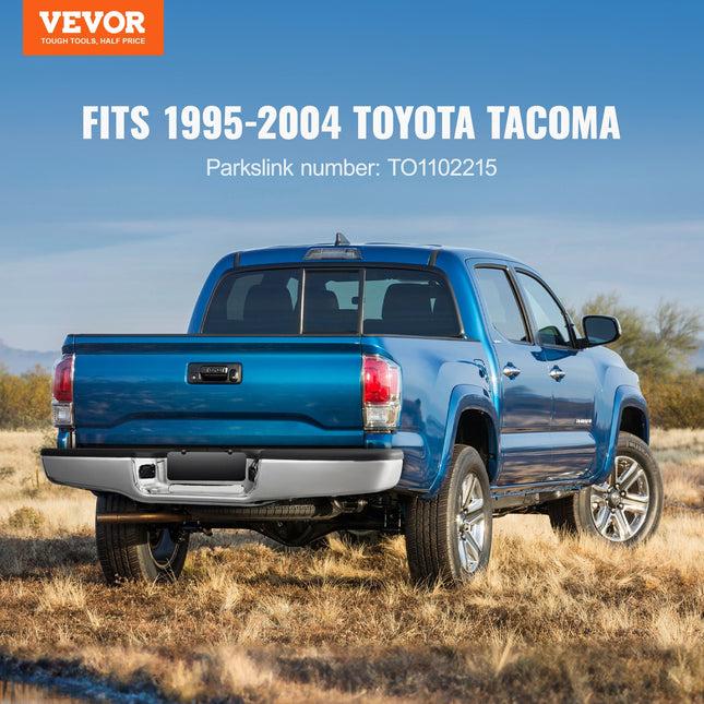 Galinis bamperis su laipteliu VEVOR Toyota Tacoma (1995-2004), chromuotas plienas