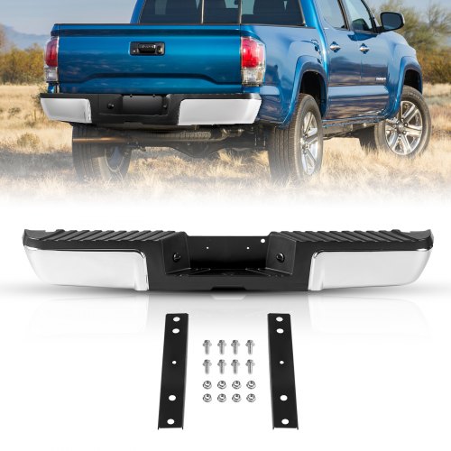Galinis buferis su laipteliu VEVOR Ford F250 / F350 (2008–2016), chromuotas plienas
