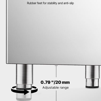 Ledo talpa VEVOR LSB-250, 136 kg talpa