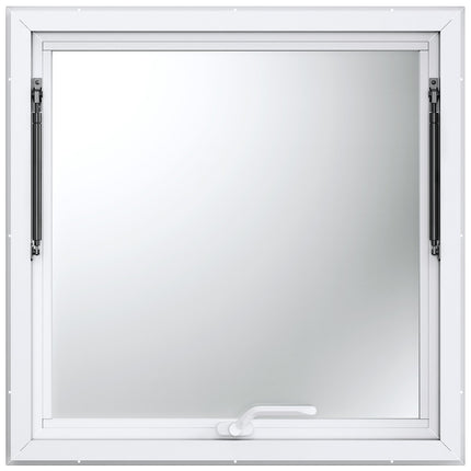 Prekybinis langas VEVOR ptfwck 36"x36", 91,4 x 91,4 cm