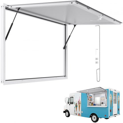 Prekybinis langas VEVOR DPPTFWCK, 152x92 cm