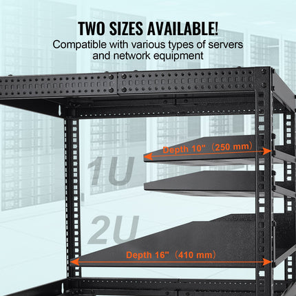 Serverio spintos lentyna VEVOR SPT-U300-1A, 1U, 2 vnt.