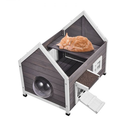 Lauko kačių namelis VEVOR DUSCH2405, 560x770x670 mm