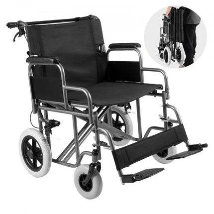 Neįgaliojo vežimėlis VEVOR FS210ABEJP-61, 136 kg keliamoji galia