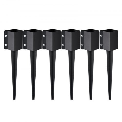 Tvoros stulpo pagrindas VEVOR FX-3.5-24-6, 6 vnt.