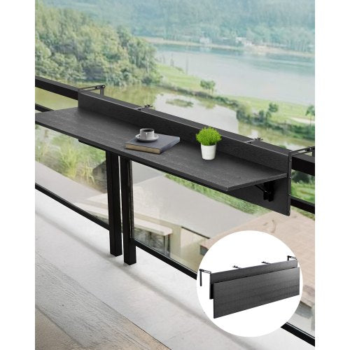 Pakabinamas balkono stalas VEVOR DL-BC05, 150 cm ilgio