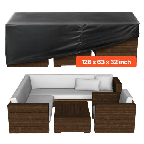Lauko baldų uždangalas VEVOR J-24V9, 320x160x71 cm