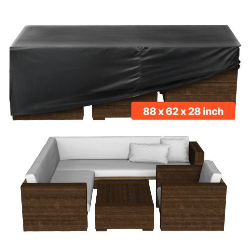Lauko baldų uždangalas VEVOR J-24V4, 224 x 158 x 71 cm