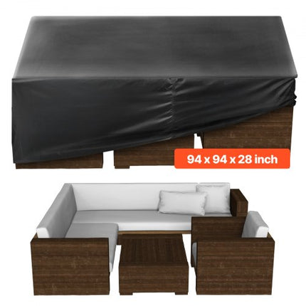 Lauko baldų uždangalas VEVOR J-24V5, 239 x 239 x 71 cm