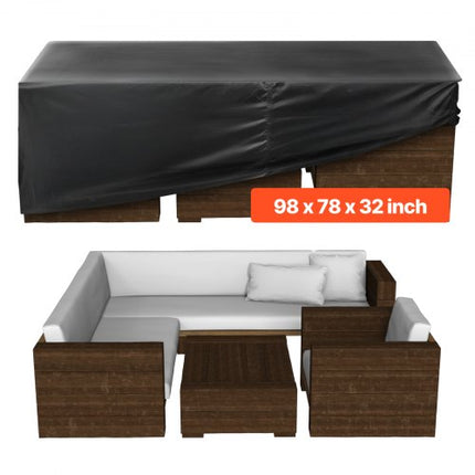 Lauko baldų uždangalas VEVOR J-24V6, 249 x 198 x 81 cm